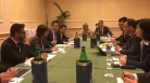 Incontro con delegazione governativa cinese, all'Italy-China economic Cooperation and Trade Forum.
